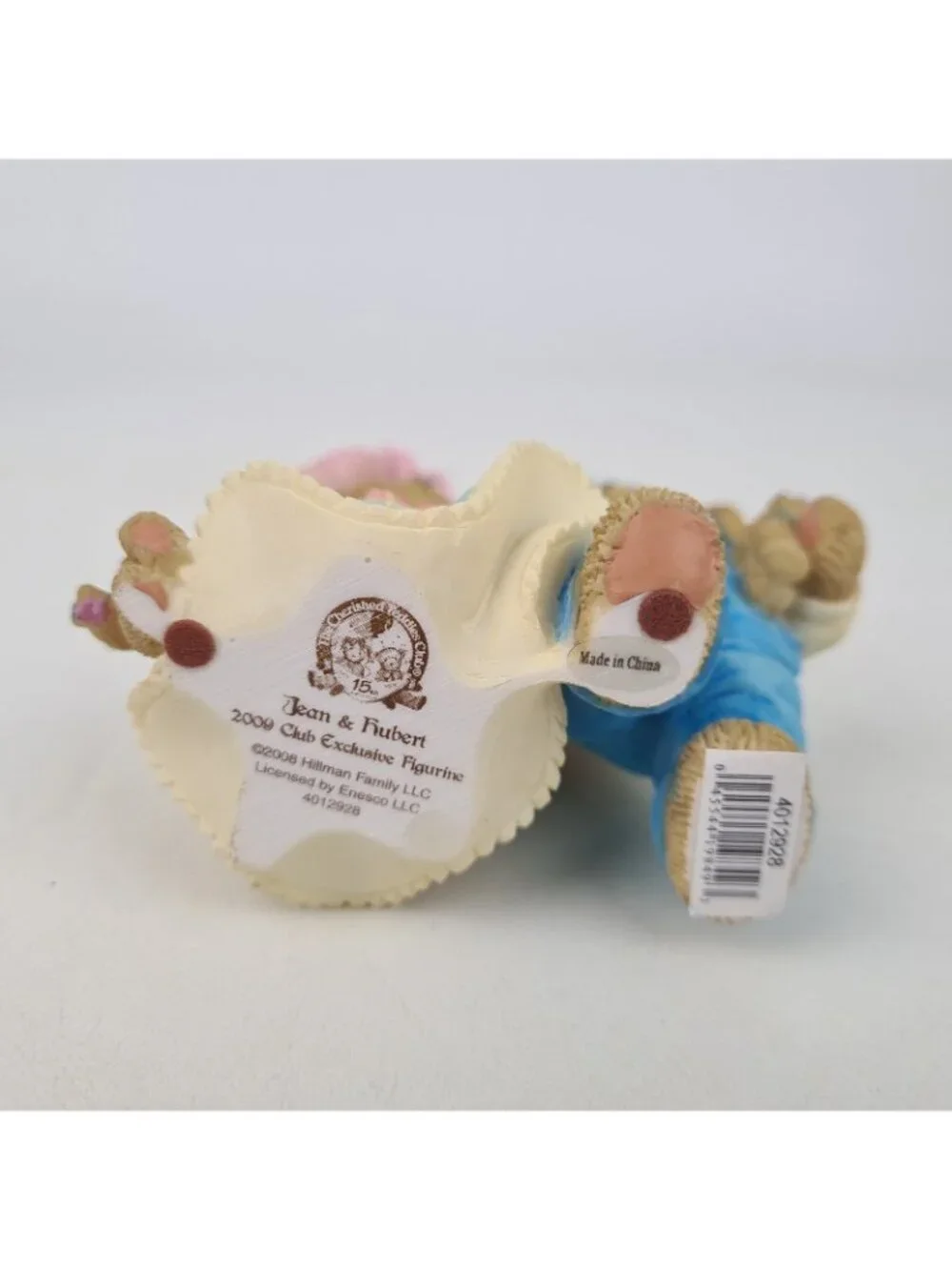 Cherished Teddies Club 15th Jean & Hubert 4012928 Porcelain Figurine Vintage